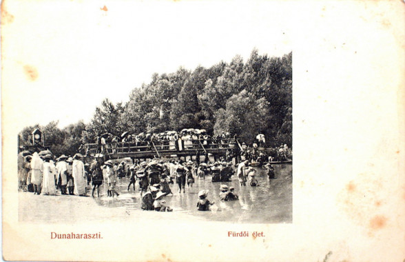 Dunaharaszti-vizpart-furdoelet-1908
